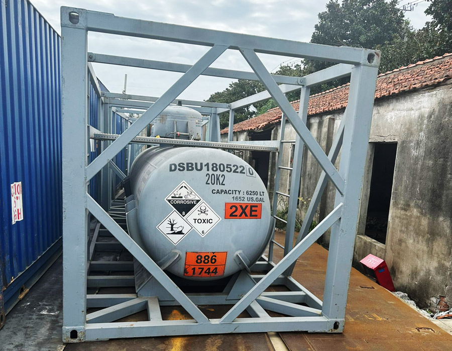 iso tank尺寸