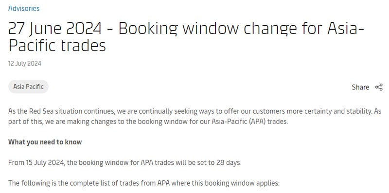 Maersk news