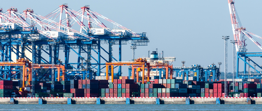Yangpu Port ranks among the top 20 major ports in the country