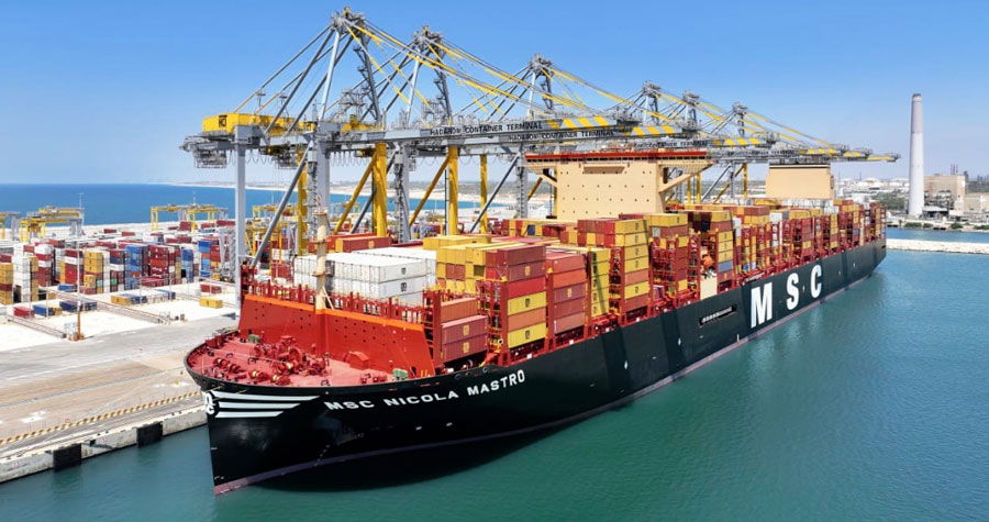 Mediterranean shipping MSC raises rates for November