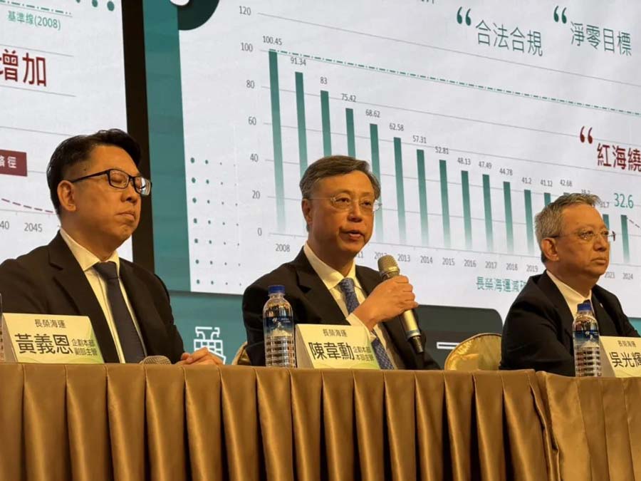 长荣海运召开法说会