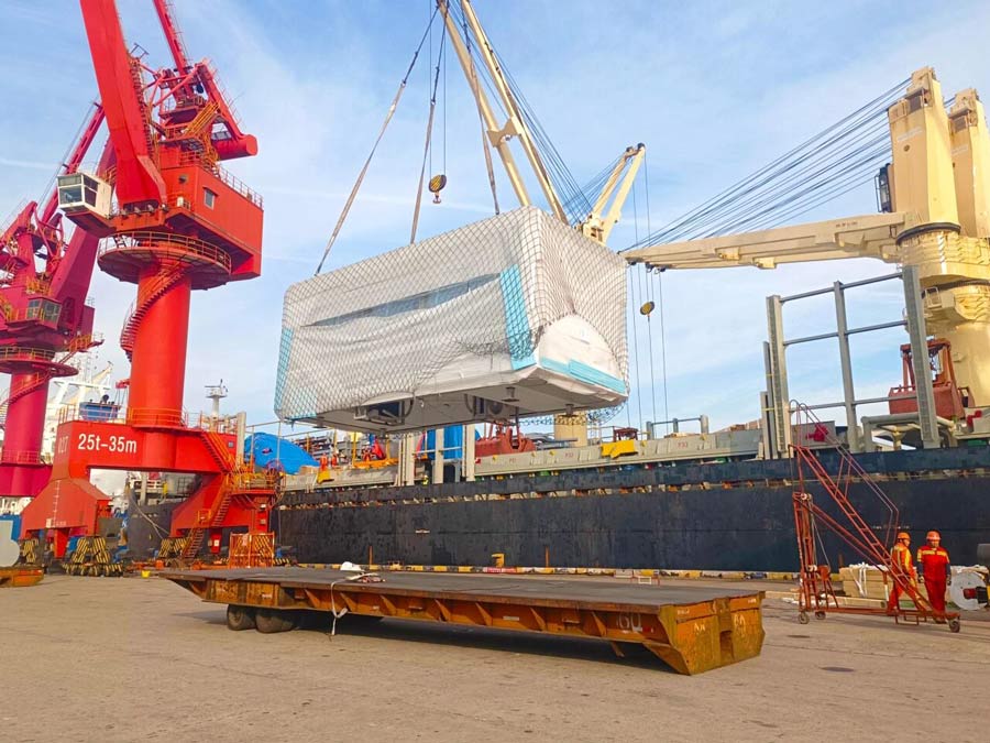 Sungreen Logistics transports the space capsule to Iraq