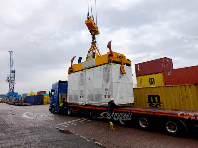 Batch export of 10HQ energy storage cabinets