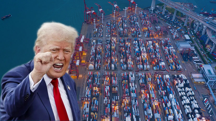 The pressure at US ports has increased sharply
