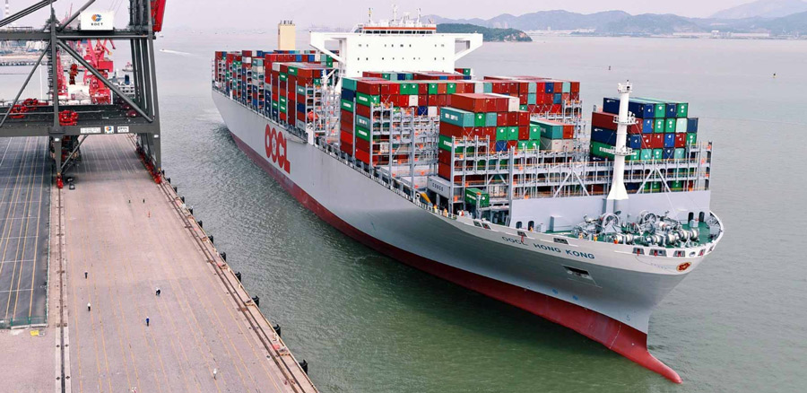 东方海外推出两条挂靠国内主要港口的亚洲新航线
